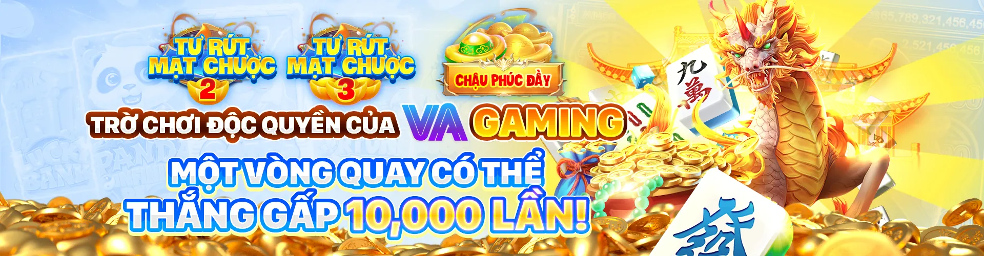 Hình ảnh chính của okkingcom nổ hũ, với các biểu tượng slot game và hiệu ứng ánh sáng rực rỡ